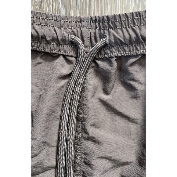 Reebok Athletic Cargo Brown Shorts 100% Nylon Drawstring Mens Size Large - Picture 8 of 10